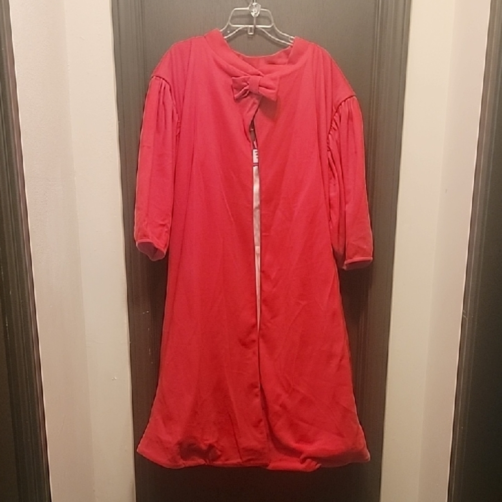 Authentic Barbie Red Women's Coat with Bow Detail. NWT. 2X